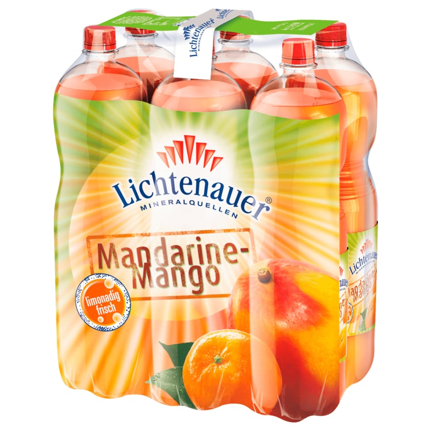 Lichtenauer Mandarine-Mango 6x1,5l